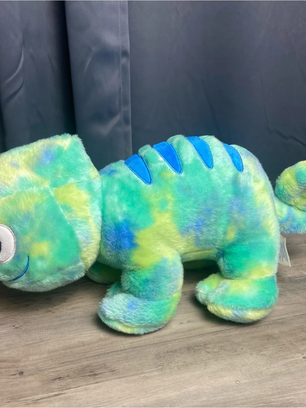 Build-A-Bear‎ Workshop Tie-Dye Chameleon Stuffed Animal Blue,Green,yellow fur